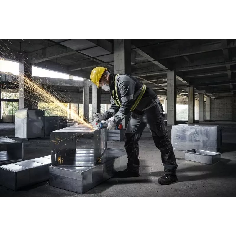 Bosch GWS 18V-8 Professional Amoladora angular inalámbrica, Solo (06019N9000)