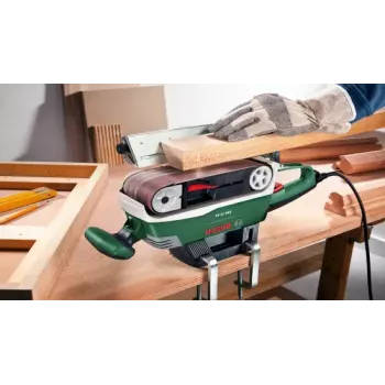 Bosch PBS 75 AE Set lijadora de banda verde, gris 750 W