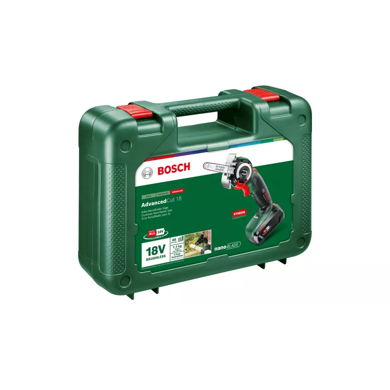 Bosch AdvancedCut 18 7000 RPM negro, verde, rojo, plata