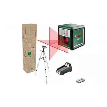 Láser de líneas/puntos Bosch Quigo Plus alcance máximo 12 m rango de autonivelación ±4°
