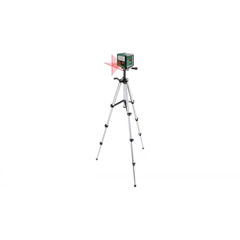 Láser de líneas/puntos Bosch Quigo Plus alcance máximo 12 m rango de autonivelación ±4°
