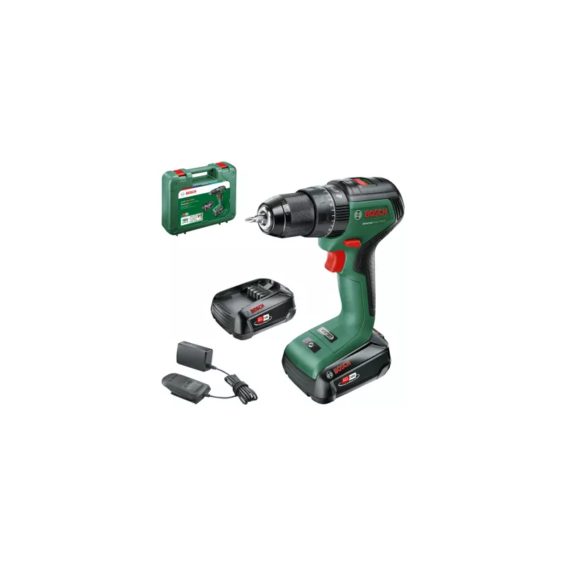 Taladradora con empuñadura de pistola Bosch Universal Impact 18V-60, 1900 rpm, 1,3 kg