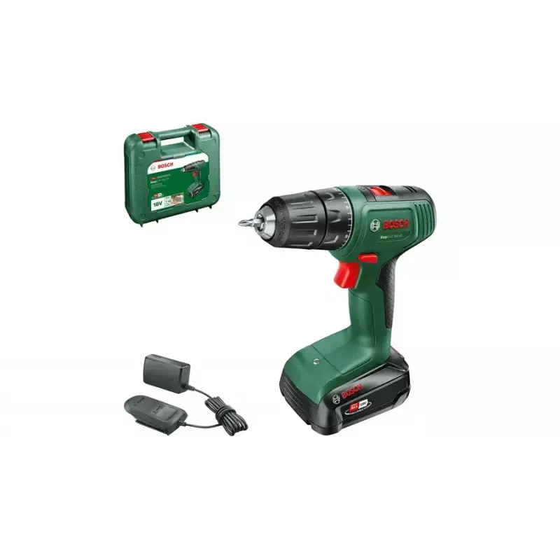 Bosch EasyDrill 18V-40 1630 RPM sin llave 1.3 kg negro, verde