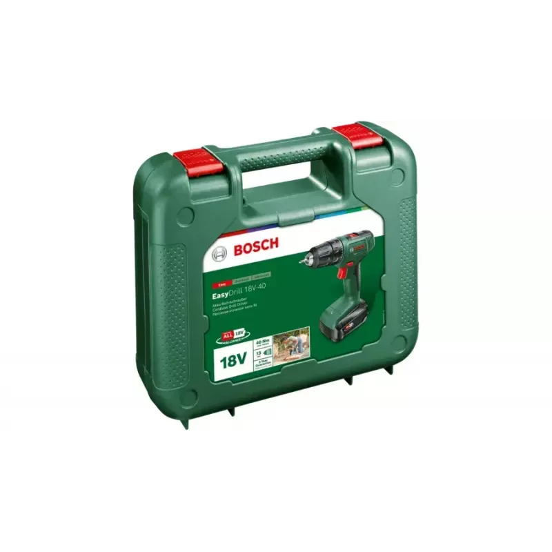 Bosch EasyDrill 18V-40 1630 RPM sin llave 1.3 kg negro, verde