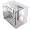 Caja PC Antec CX600M Trio ARGB Blanca Mini Tower
