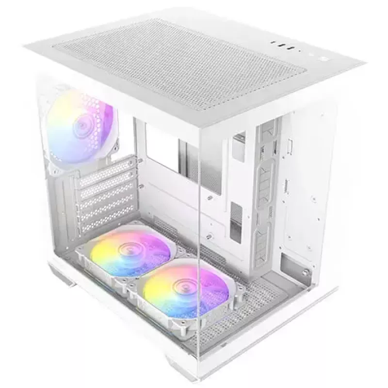 Caja PC Antec 0-761345-10218-6 Mini Tower Blanca