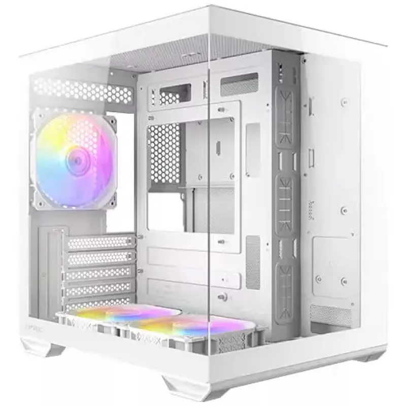Caja PC Antec 0-761345-10218-6 Mini Tower Blanca