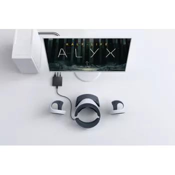 Adaptador para mando de videojuegos Sony 1000043174 — negro, entrada 100–240 V 50/60 Hz, 0,4 A, cable de alimentación incluido