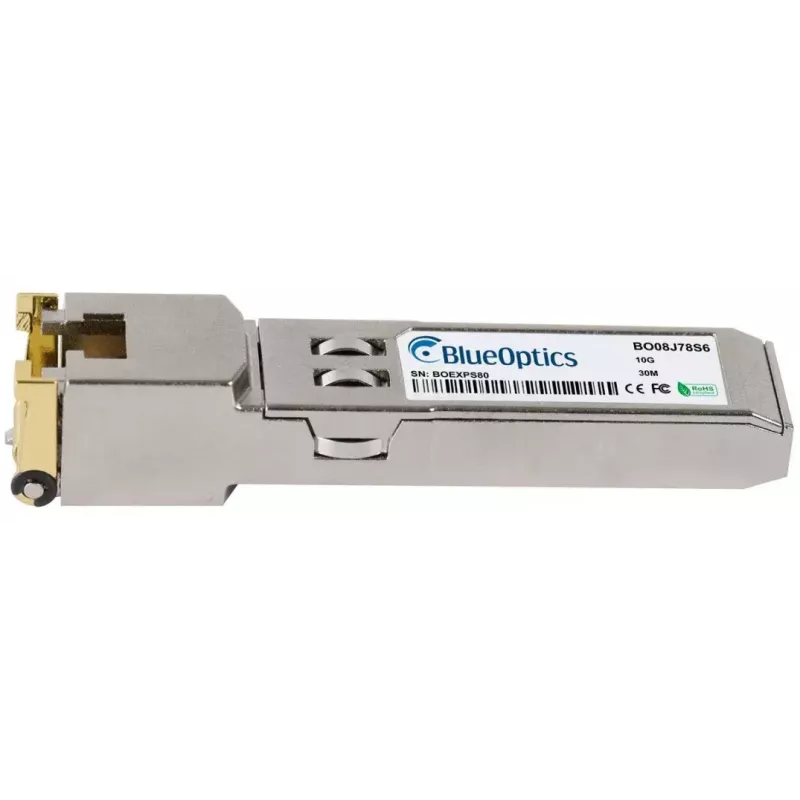 Transceptor SFP+ de cobre BlueOptics 10338 10000 Mbit/s plateado