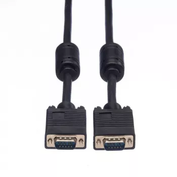 Cable VGA ROLINE HQ 20m HD15 M/M