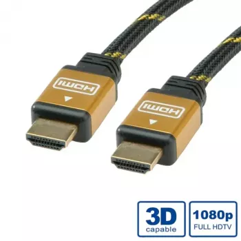 Cable HDMI ROLINE GOLD HDMI M - HDMI M 20 m