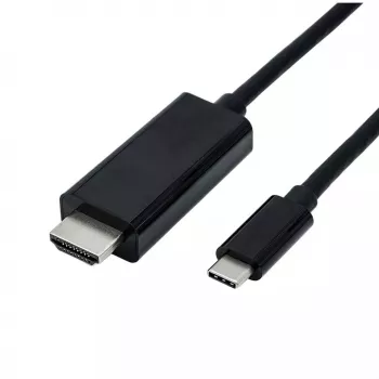 Cable USB Type-C a HDMI ROLINE 11045843 5 m negro