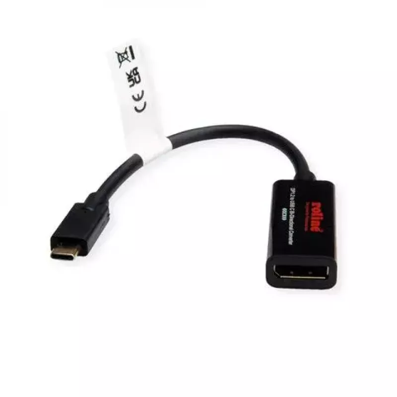 Adaptador gráfico USB ROLINE 11.04.5957-10 3840 x 2160 píxeles negro