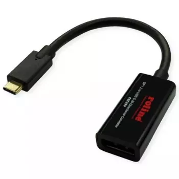 Adaptador gráfico USB ROLINE 11.04.5957-10 3840 x 2160 píxeles negro