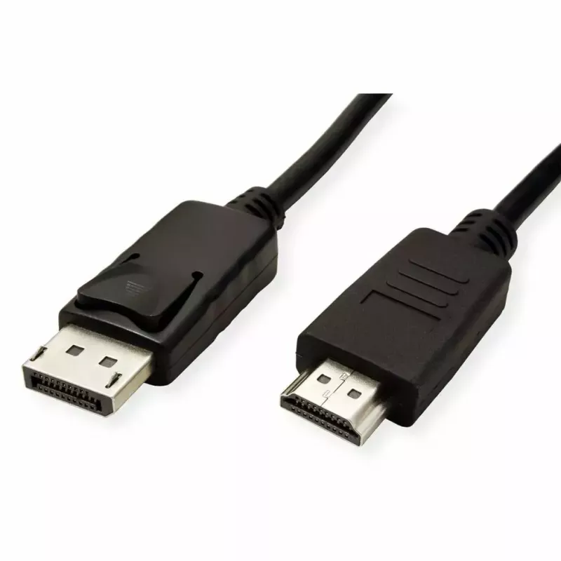DisplayPort ROLINE 11.44.5782-10 HDTV negro