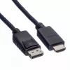 DisplayPort ROLINE 11.44.5782-10 HDTV negro