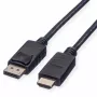 DisplayPort ROLINE 11.44.5782-10 HDTV negro