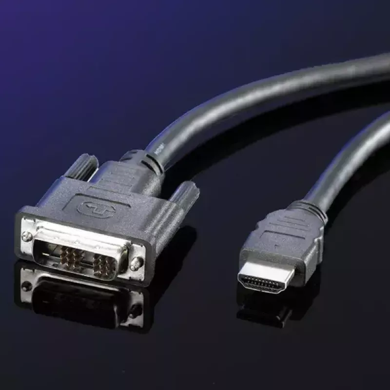 Cable de monitor VALUE DVI (18+1) - HDMI macho/macho 10 m