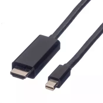 Cable Mini DisplayPort VALUE Mini DP-UHDTV M/M 2 m