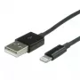 Cable Lightning a USB VALUE 1,8 m para iPhone iPod iPad
