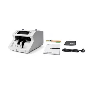 Contadora de billetes Safescan 2265 G2 blanca AC 220-240V LCD