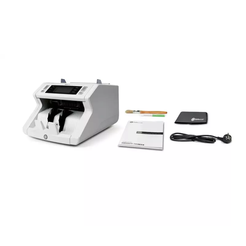 Contadora de billetes Safescan 2265 G2 blanca AC 220-240V LCD