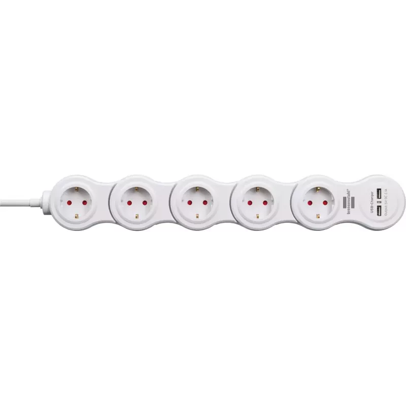 Regleta de enchufes Brennenstuhl Vario 1,4 m 5 tomas de corriente para interior