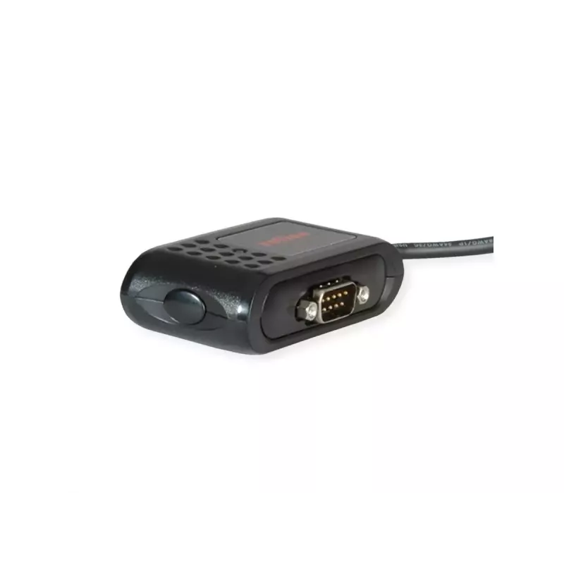 Adaptador de cable ROLINE 12.02.1017 USB A RS-232 + DB25 negro 1,8 m