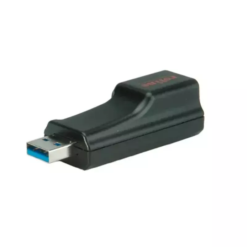 Convertidor USB 3.0 a Gigabit Ethernet ROLINE 12.02.1106