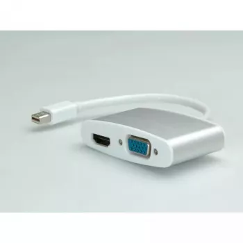 Adaptador Mini DisplayPort - HDMI/VGA ROLINE 12.03.3161