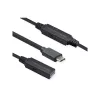Cable USB ROLINE 12.04.1066 USB 3.2 Gen 1 10 m USB C USB A negro