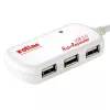 Hub USB ROLINE 4 puertos con repetidor 12 m