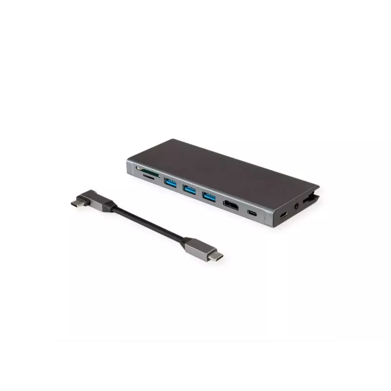Dock para portátil VALUE 12.99.1138 USB 3.2 Gen 1 Type-C con cable