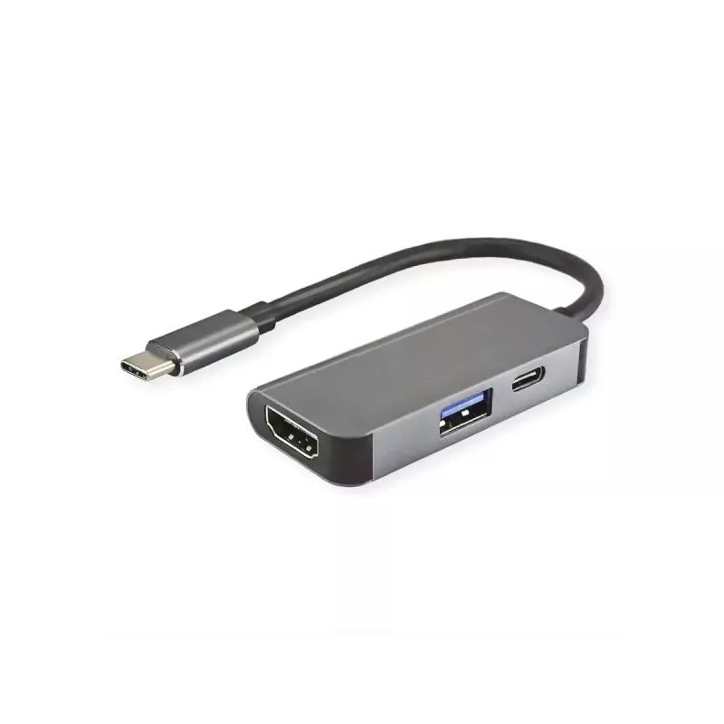 Dock para portátil VALUE 12.99.1141 USB 3.2 Gen 1 Type-C negro 3840x2160 60Hz