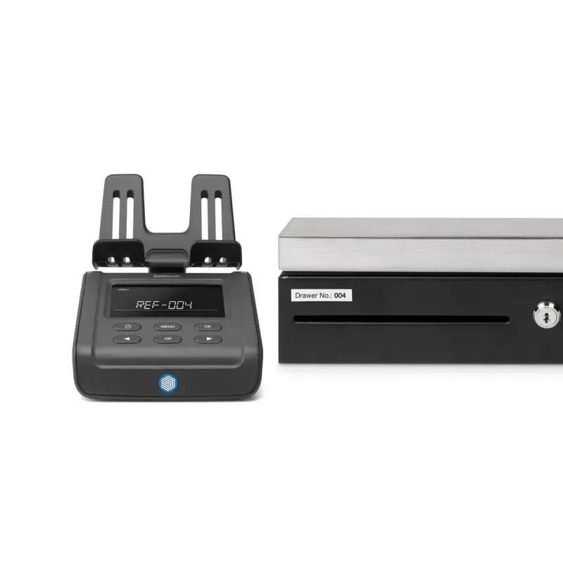 Safescan 6175 báscula contadora de monedas y billetes, negra