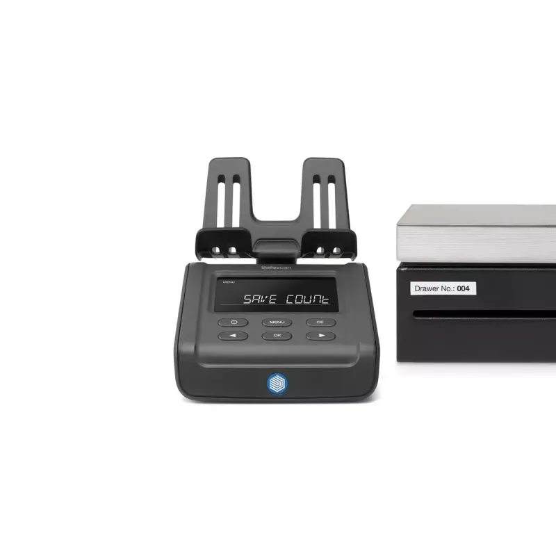 Safescan 6175 báscula contadora de monedas y billetes, negra