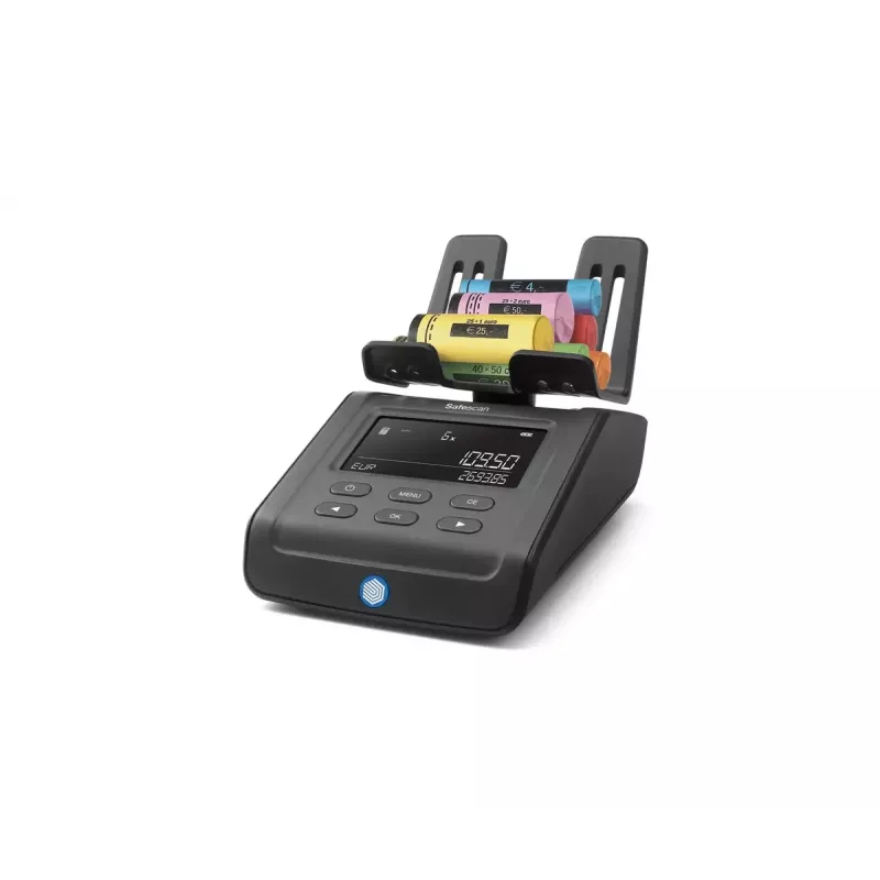 Safescan 6175 báscula contadora de monedas y billetes, negra