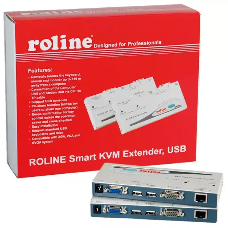 Extensor KVM ROLINE Smart USB 14.01.3249