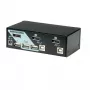 Conmutador KVM ROLINE 1 usuario 2 PCs DisplayPort con hub USB