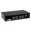 Conmutador KVM ROLINE 1 usuario 4 PCs DisplayPort con hub USB
