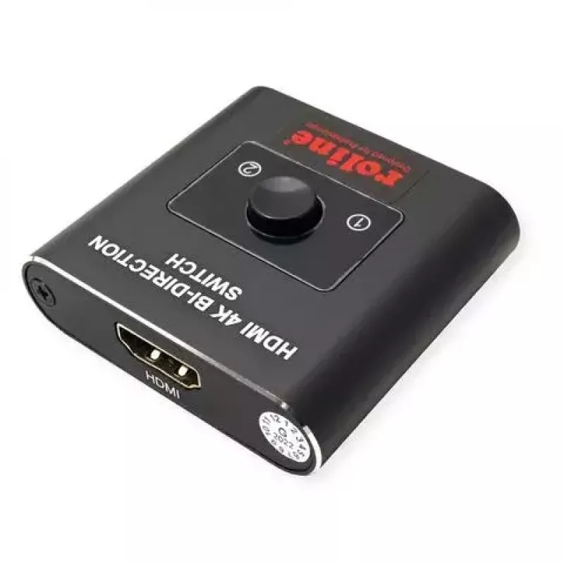 Conmutador HDMI ROLINE 14.01.3573 60Hz negro plástico 5 uds.