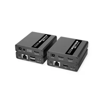 Extensor KVM transmisor y receptor VALUE 14.99.3042 HDMI USB cableado 70 m