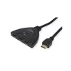 Conmutador HDMI VALUE 14.99.3567, HDMI, 4K (3840x2160) 60 Hz, 3 entradas, negro