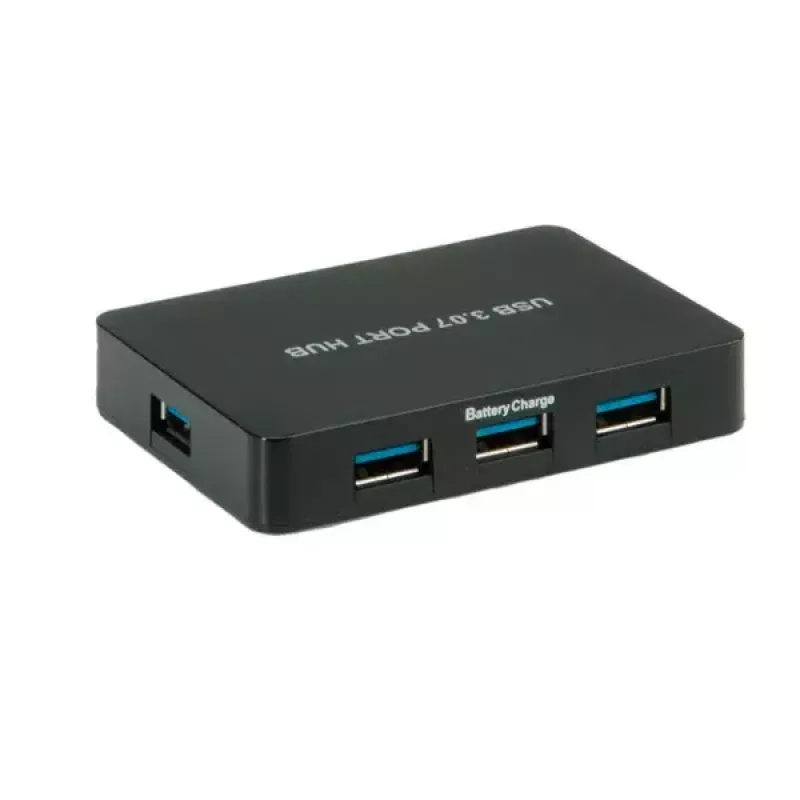 Hub USB VALUE USB 3.0 sobremesa 7 puertos con fuente de alimentación