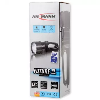 Linterna de mano Ansmann 1600-0055 negra