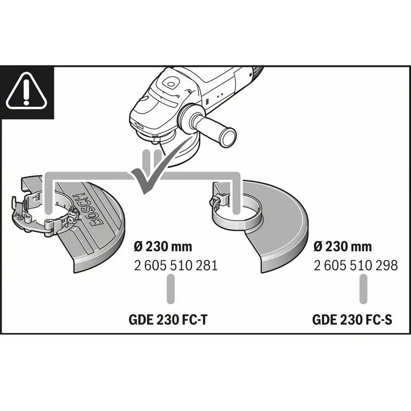 Sistema de aspiración de polvo Bosch GDE 230 FC-T Professional