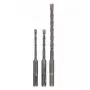 Set de brocas Bosch 1 617 000 118 3 uds. SDS Plus 5,0 mm 6,0 mm 8,0 mm