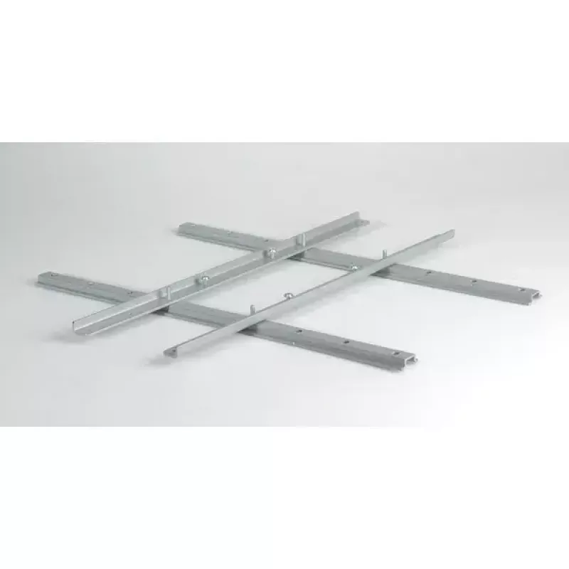 Adaptador VESA ROLINE 100x100-400x400 variable plata