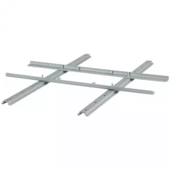 Adaptador VESA ROLINE 100x100-400x400 variable plata