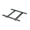 Adaptador VESA ROLINE 100x100-100x200/200x200 variable Plata